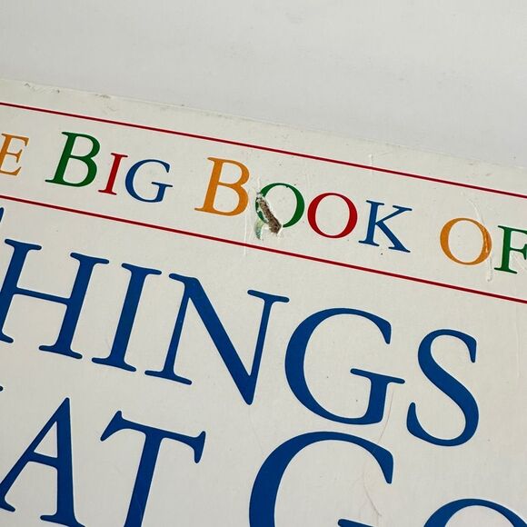 2/$6 The Big Book of Things That Go book by DK-Large Hardcover - Picture 9 of 12